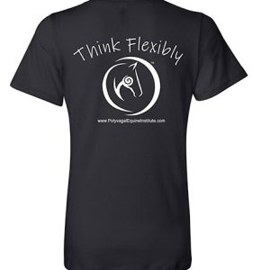 (Women's) PVEI "Think Flexibly" Short Sleeve V-Neck Tee